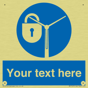 Custom mandatory lock rotor blades